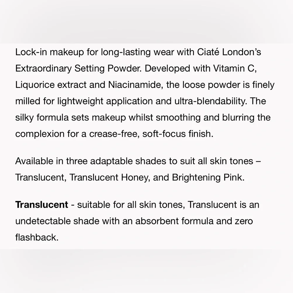 Ciate london extraordinary